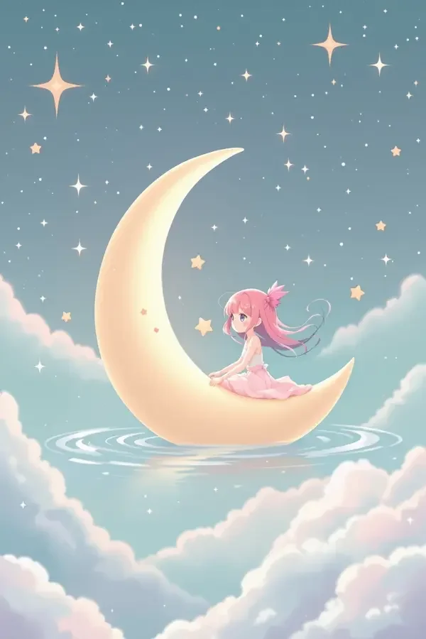 星星糖与月亮船 - 星辰影视梦幻治愈动漫封面